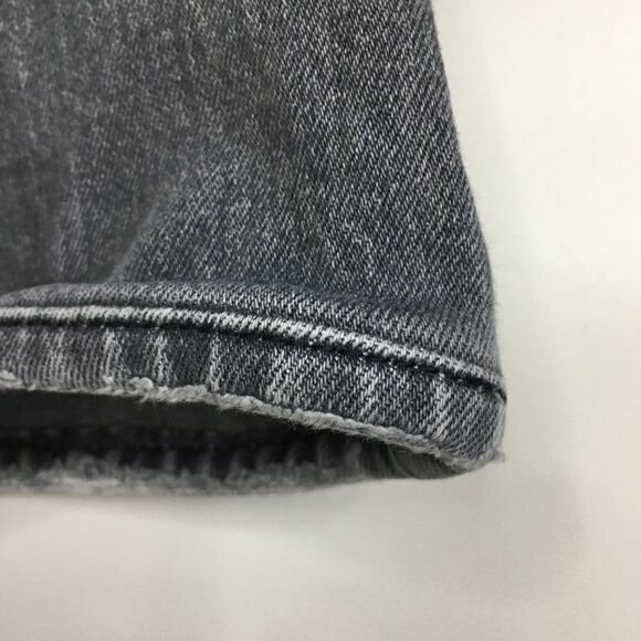 AG ADRIANO GOLDSCHMIED Gray THE TELLIS Modern Slim 5 Pocket Logo Hardware Jeans - Picture 15 of 16